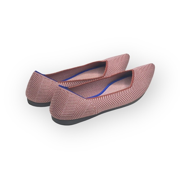 VHTF: Rothy’s ➤ The Point Flats ➤ Amber Metallic Herringbone ➤ 8M Ltd Ed Retired - Picture 4 of 16